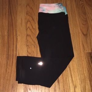 NWOT Ivivva Crop Black Leggings